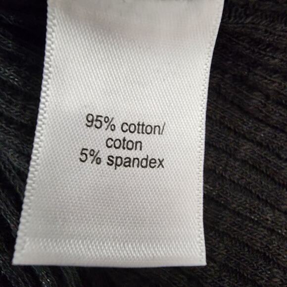 Maurices Textured Corset Tank Top Women Plus 3X Fitted V Neck Black Stretch Soft - Picture 7 of 8